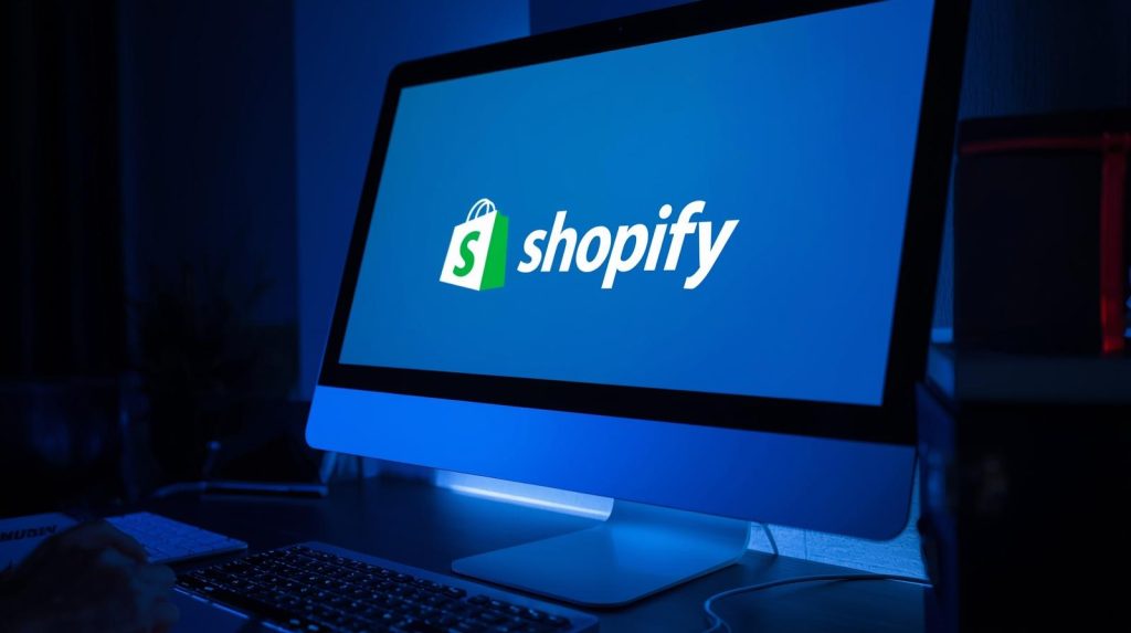shopify open on a pc