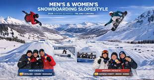 2026 Winter Olympics Men’s Snowboard Slopestyle