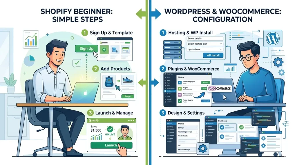 Shopify vs WordPress 2026: Which Is Better for Your Site? 4 Shopify vs WordPress