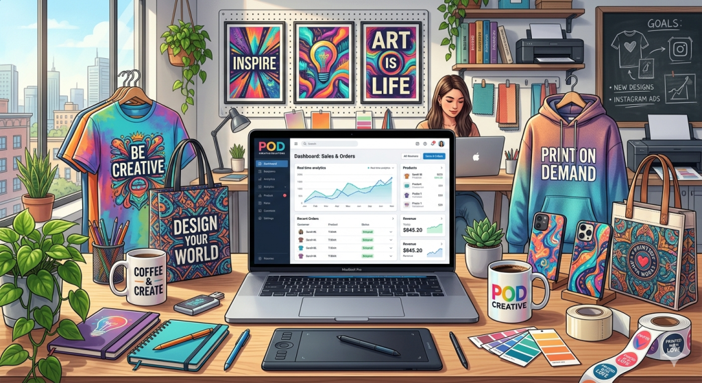 Print on demand business