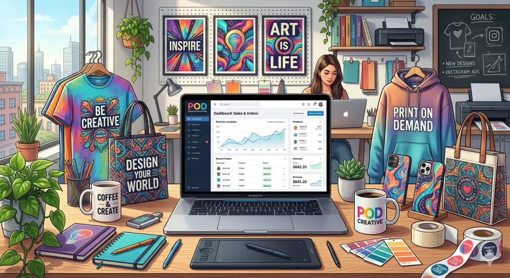 Print on demand business