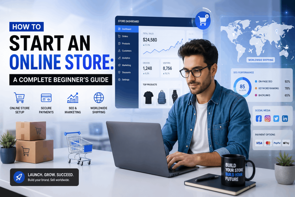 How to start an online store