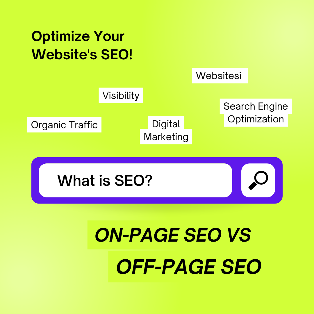 Green Purple Minimalist Digital Marketing SEO Instagram Post